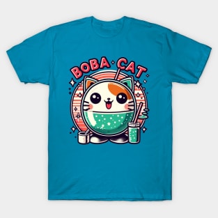 Boba Cat T-Shirt